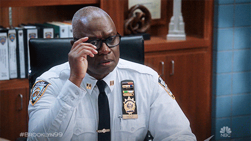 Shocked Nbc GIF by Brooklyn Nine-Nine