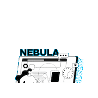 NebulaStrategy logo instagram social nebula Sticker