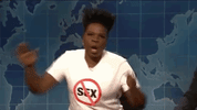 leslie jones weekend update GIF by Saturday Night Live