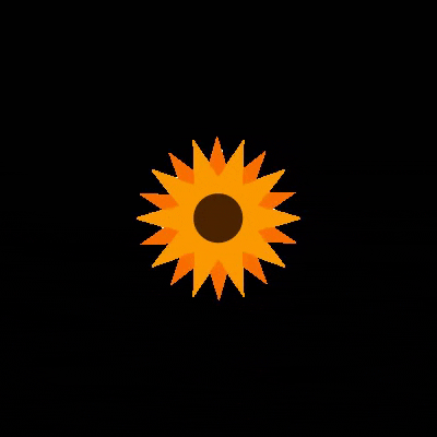 niacreativa_ giphyupload sun sunflower rotate GIF