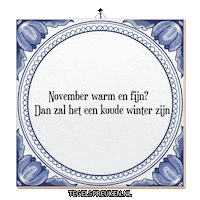Winter Troost Sticker by Tegelspreuken.nl