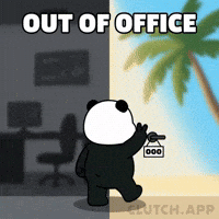 Clocking Out See You Later GIF by Kanpai Pandas