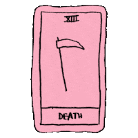 tarot deck sticker by Adam J. Kurtz