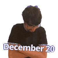 December Dec 20 Sticker
