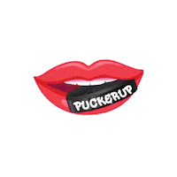 puckerupsports women hockey girl power ice hockey Sticker