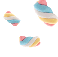 Candy Marshmallow Sticker by Docile