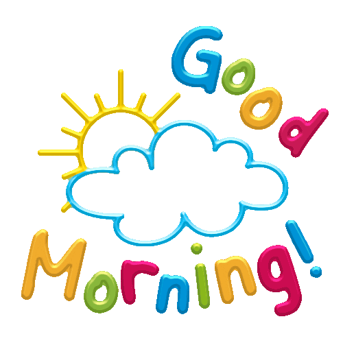 Good Morning Sun Sticker by Beanstalk Singapore