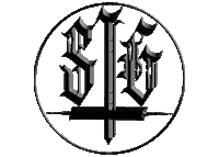 Schmerzgalerie fashion horror tattoo cross Sticker