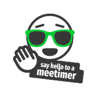 meetime hello team emoji hand Sticker