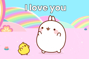 Happy I Love You GIF by Molang