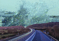 glitch water GIF by The NGB