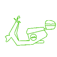 Scooter Sharing Sticker by Stadtwerke Düsseldorf AG
