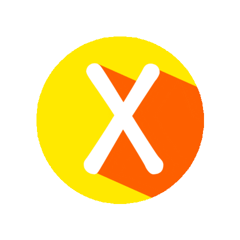 Orange Abc Sticker
