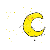 Sono Stanca Good Night Sticker by Teenace