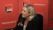 marine le pen archives GIF by franceinfo