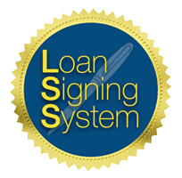 Notary Public Sticker by Loan Signing System
