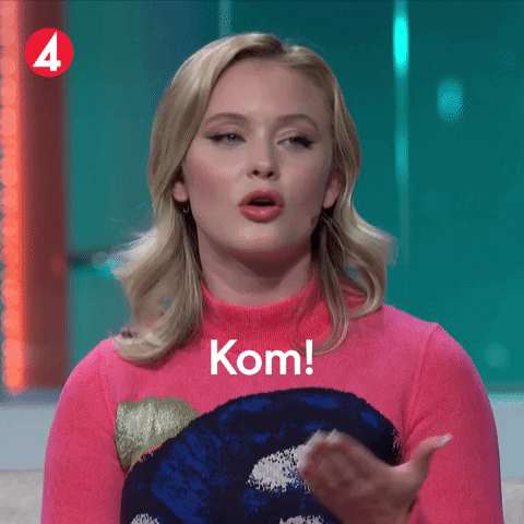 Come On GIF by TV4