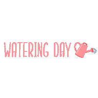 Watering Sticker