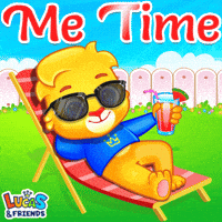 Relaxing Mental Health GIF by Lucas and Friends by RV AppStudios