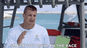 rob gronkowski slap GIF by Shark Week