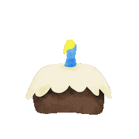 Birthday Cake Sticker