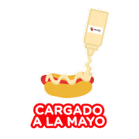 ProntoCopecChile hotdog hot dog mayo completo Sticker