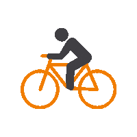 Supercykelstierne bicycle cykel supercykelsti supercykelstier Sticker