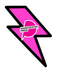 Energy Lightning Sticker by Manchester Pride