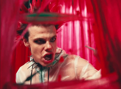 Strawberry Lipstick GIF by YUNGBLUD