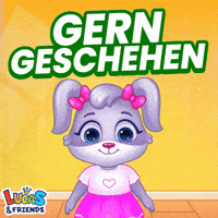 German Thank You GIF by Lucas and Friends by RV AppStudios