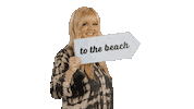 To The Beach Strand Sticker by sat1