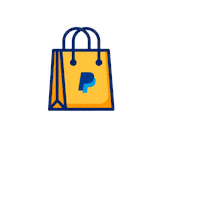 Shopping Add To Cart Sticker by PayPal