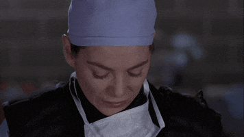 Nervous Greys Anatomy GIF by ABC Network