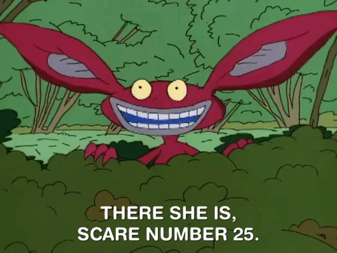 nickrewind giphydvr nicksplat aaahh real monsters giphyarm044 GIF