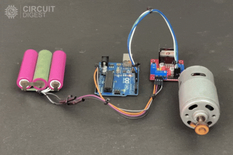 SemiconMedia giphyupload arduino arduino project dc motor GIF