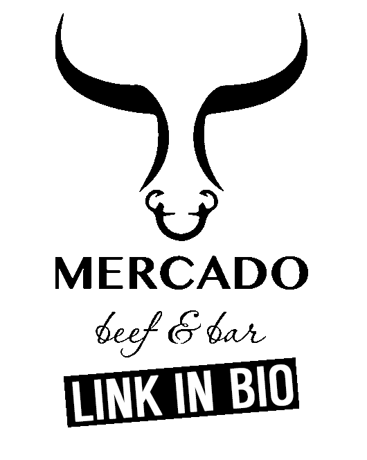New Post Link In Bio Sticker by Mercado Beef & Bar