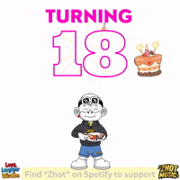 Celebrate Happy Birthday GIF by Zhot