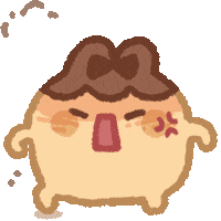 Angry Bunny Sticker