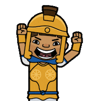 Happy Strategy Game Sticker by Grow Empire Rome