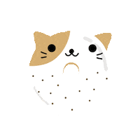 Cat Dog Sticker by MOZOMOZO もぞもぞ