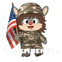 Remembering 911 American Flag Sticker