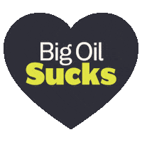 Bigoil Sticker by Make Polluters Pay