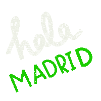 Hala Madrid Football Sticker