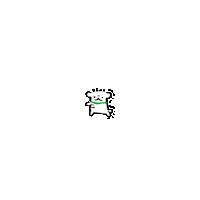 NERDOG dog sad kawaii angry Sticker