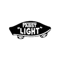 Pabst Blue Ribbon Beer Sticker by Pabst Light
