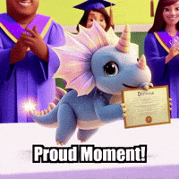 Graduation Success GIF by Divineasaur