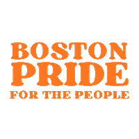 bostonprideforthepeople fun celebration celebrate festival Sticker