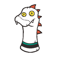 romalatesta socks sockzilla sockzila Sticker