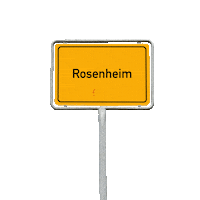 Rose Bayern Sticker by Stadt Rosenheim