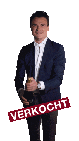 Champagne Immo Sticker by Hillewaere